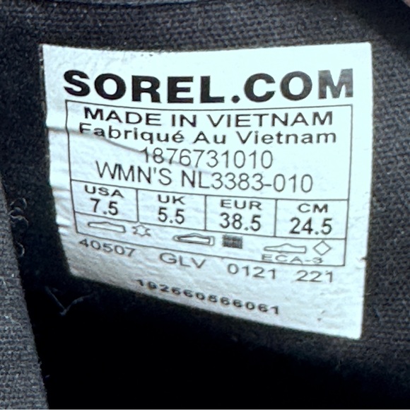 Sorel Cate Cut Out Ankle Bootie. Size 7.5 - Picture 6 of 9